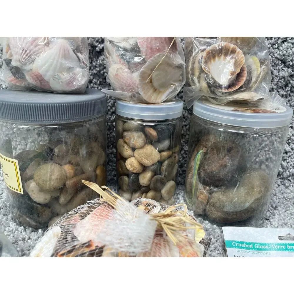 Decorative Crafts Shells Stones & Ukarms 6mm Airsoft Lot Of 12